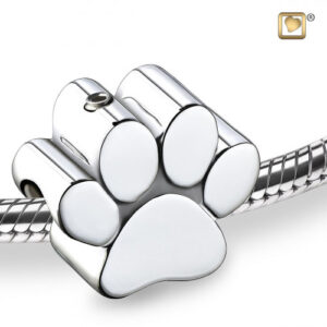 paw that holds ashes inside