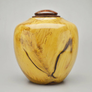Hand Turned Spalted Southern Magnolia Urn
