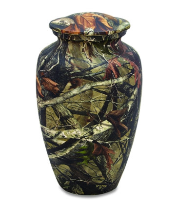 Camouflage Cremation Urn for Ashes