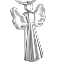 Loving Angel Stainless Steel Cremation Pendant for ashes