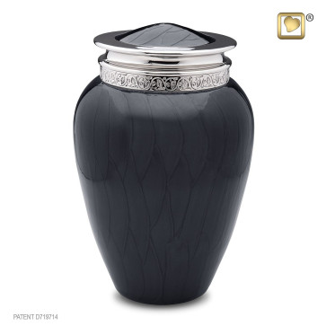 Blessing Midnight Cremation Urn for Ashes