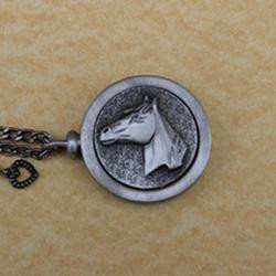 Equine Pet Memory Cremation Medallion