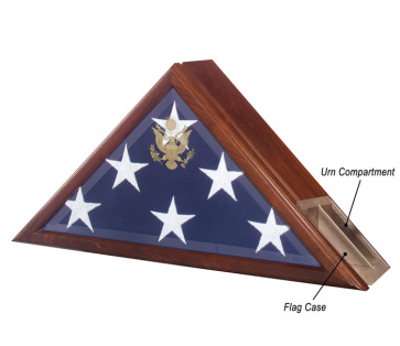 Military Eternity Flag Case Urn