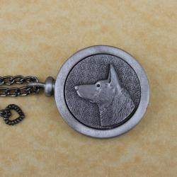 German Shepherd Pet Memory Cremation Medallion