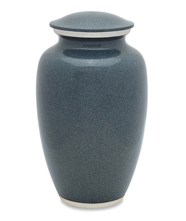 Grey Wolf Granite Cremation Urn for Ashes