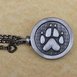 Memorial Paw Pet Memory Cremation Medallion