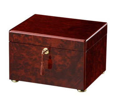 The Tranquility Memorial Chest Urn in Dark Burl