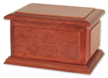 Boston II Companion Cremation Urn for Ashes - Cherry