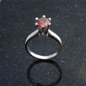 6-Prong Solitaire for Round Cut