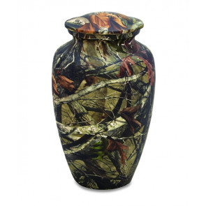 Camouflage Cremation Urn for Ashes