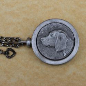 Beagle Pet Memory Cremation Medallion