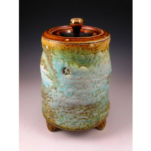 The Canyon Morning Soda Fired Ceramic Cremation Urn