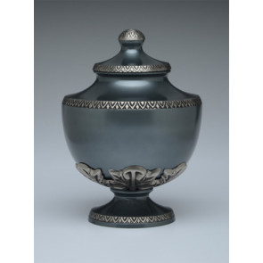 Slate Gray Chalice Cremation Urn for Ashes