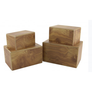 Natural Wood Product Urn for Pet Ashes