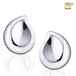 Silver TearDrop Stud Earrings to compliment matching pendant for ashes