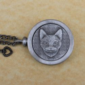 Forever Feline Pet Memory Cremation Medallion