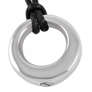 Circle of Karma Stainless Steel Cremation Pendant for ashes