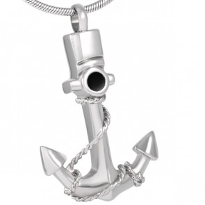My Anchor Stainless Steel Cremation Pendant for ashes