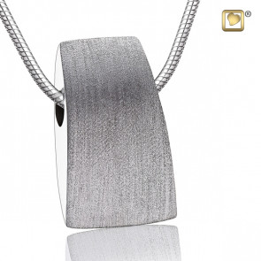 Silver Tribute Cremation Pendant that holds ashes