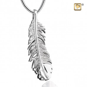 Feather Necklace for Ashes