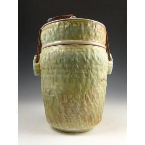 The Quiet Temple Soda Fired Ceramic Cremation Urn