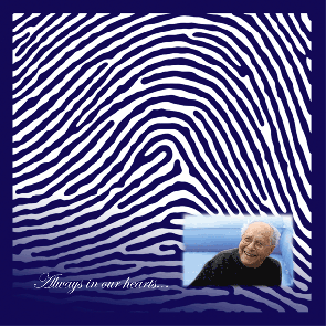 Fingerprint "Clue" Portrait