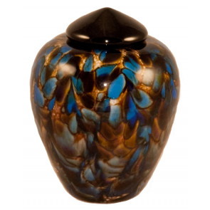 Classico Evening Hand Blown Glass Pet Cremation Urn