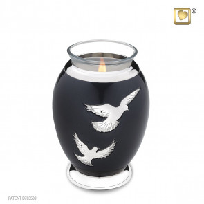 Tealight Nirvana Adieu Cremation Urn for Ashes