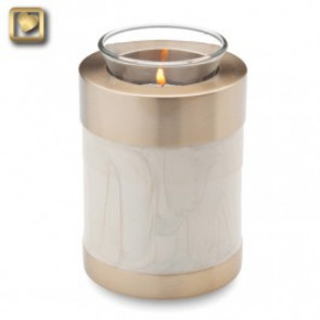 TeaLight Pearl Cremation Urn for Ashes