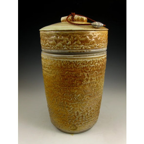 The Quiet Warm Sands Soda Fired Ceramic Cremation Urn