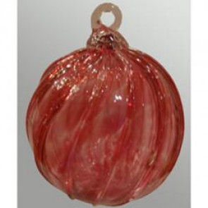 Timeless Sphere Cremation Ornament - Red