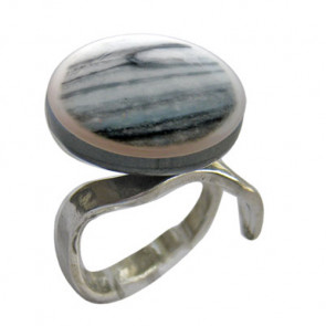 VL Blue and Gray Ring